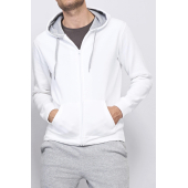 Men´s Contrasted Zipped Hooded Jacket Soul